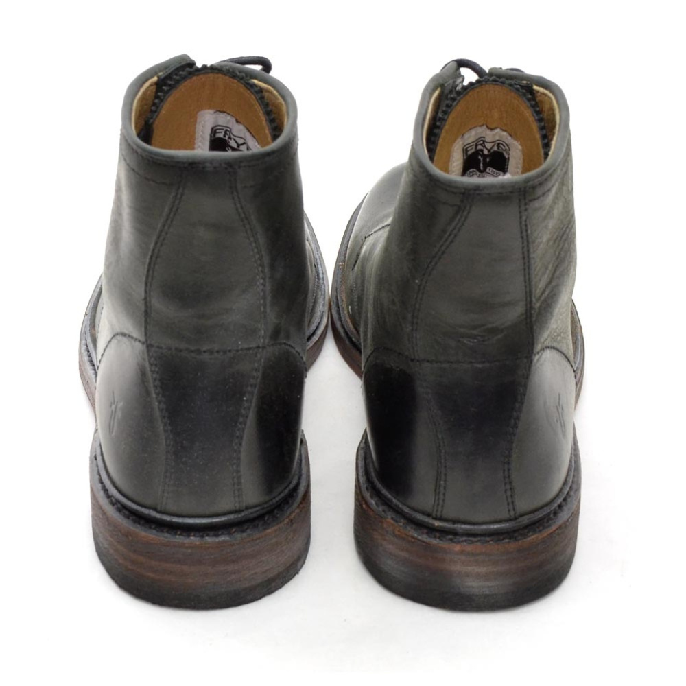Frye James Rugged Leather Lace Boots Men 7.5 - NIB - Picture 4 of 6